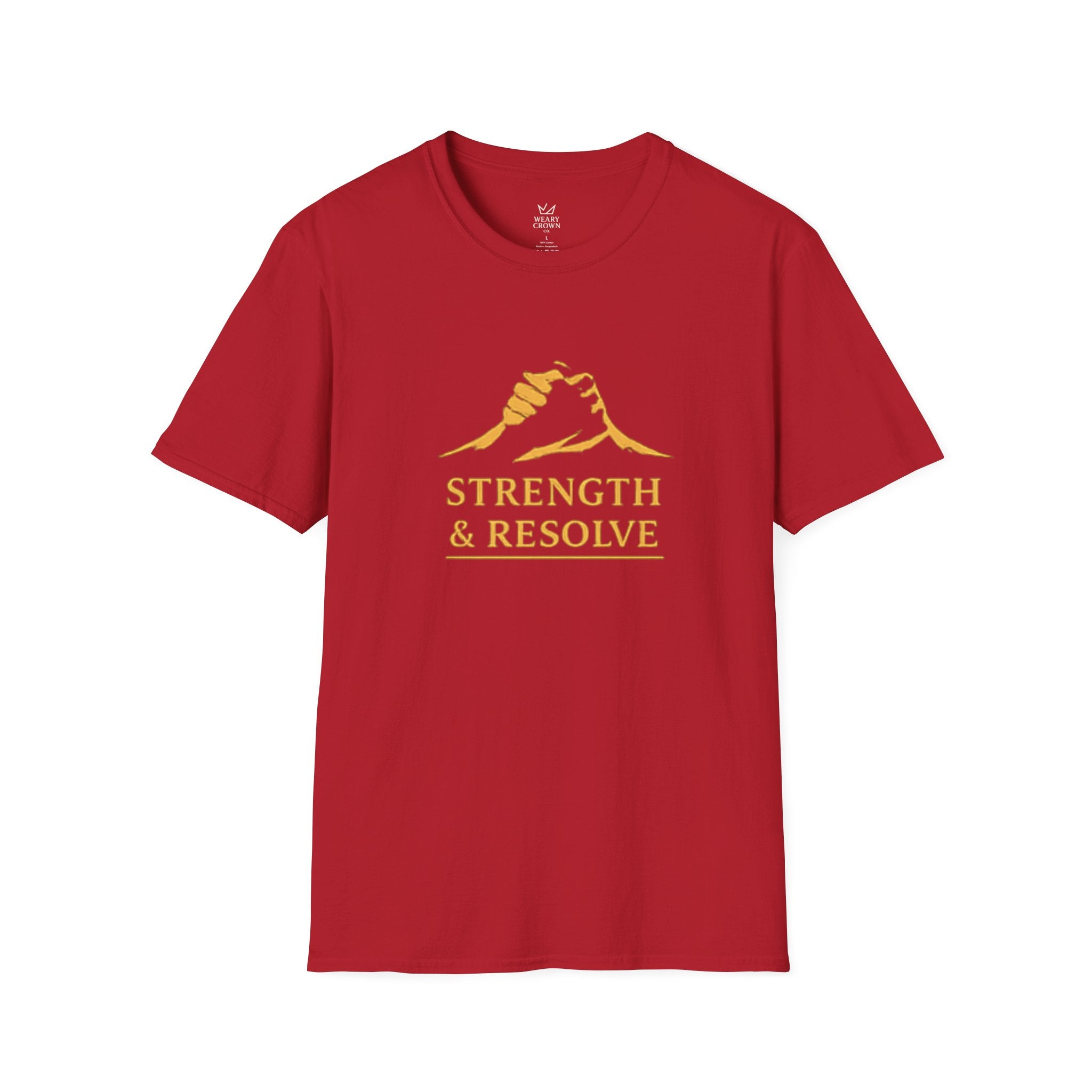 G.O.A.T Action Strength & Resolve Grip Crest Tee