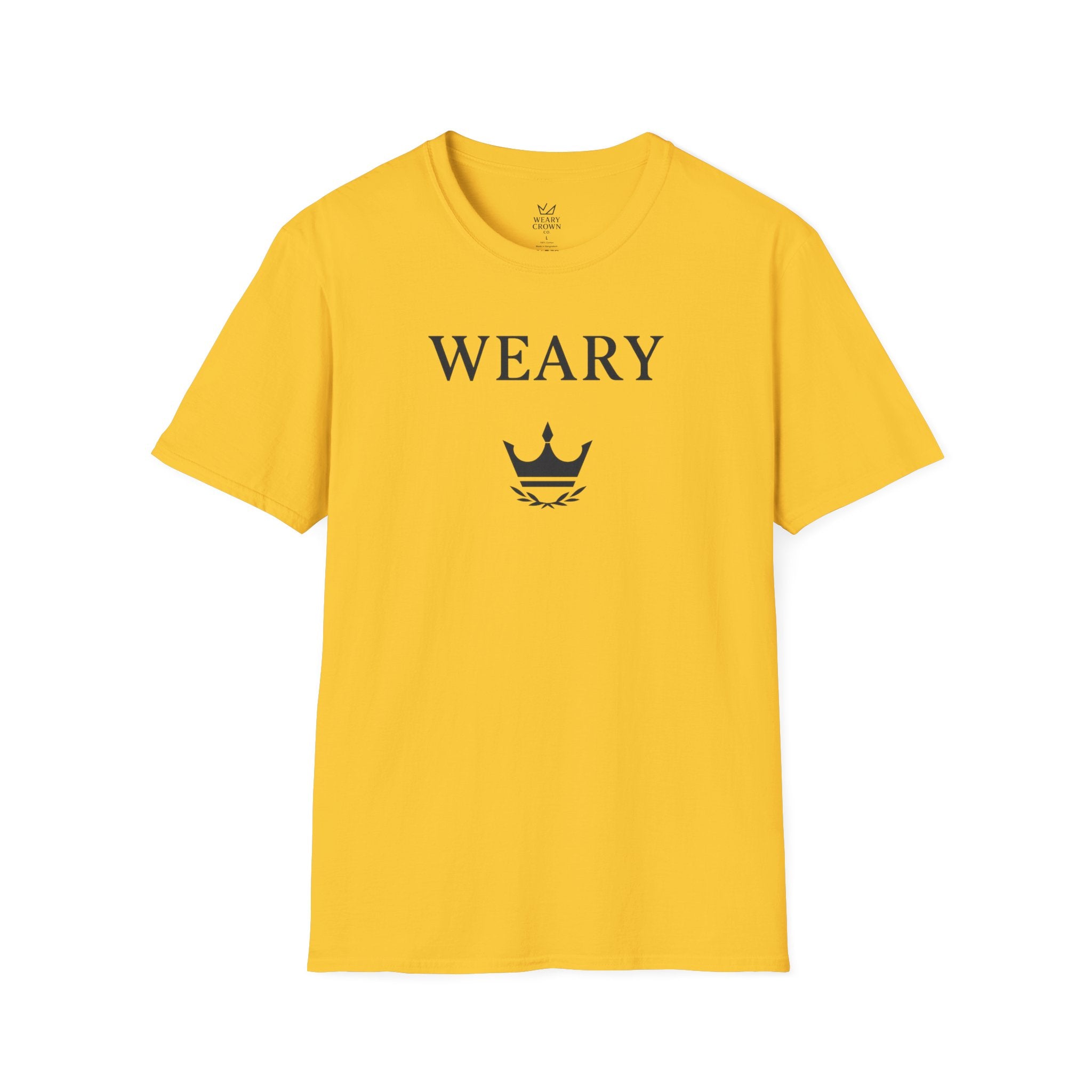Weary Crown Minimal Crest Tee